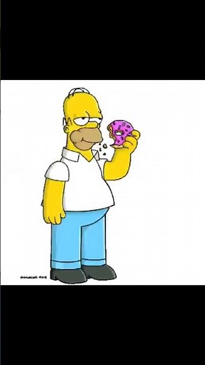 homer drops his doughnut, d'oh! #memes #simpsons #foryou