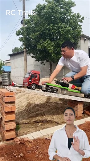 4.8K views · 70 reactions | Unbelievable Power! RC Truck Pulls a Man Up a Steep Hill | RC Trails | Facebook