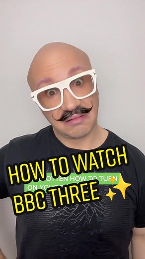 Let Glow Up's Dominic Skinner show you how to watch BBC Three! #GlowUp #BBCThree