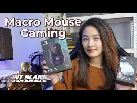 Macro Mouse Gaming Aula S20 dan Mouse Gaming Aula F810 | Macro Gaming untuk gaming Point Blank