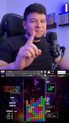 3.3K views · 59 reactions | Programei o impossível dentro do KONTAKT  #tetris #kontakt #nativeinstruments #code #games #programming #programmer #jrporciuncula | Júnior Porciúncula | Facebook