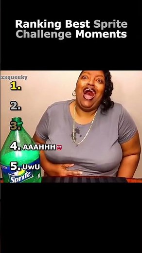 Ranking Best Sprite Challenge Moments