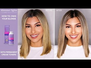 Refresh and Tone Your Blonde with Shimmer Lights Permanent Cream Toners