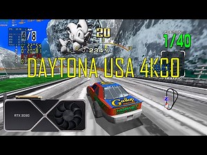 DAYTONA USA 4K stable 60FPS / RTX 3090 4K ultra / RPCS3