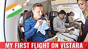 72K views · 1K reactions | INDIA'S BEST AIRLINE? Review of AIR VISTARA A320 Business Class | Josh Cahill | Facebook