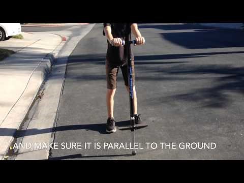 How To Use a Pogo Stick