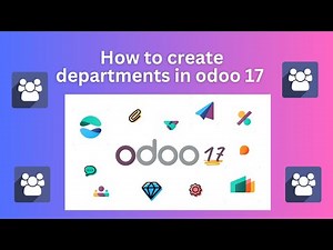 How to create Departments in Employee Module in Odoo 17