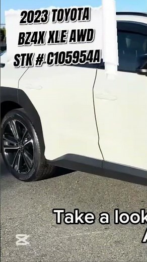 ⚡🔥 Electric SUV Alert! 🔥⚡2023 Toyota bZ4X XLE — leather, sunroof, and estimated 367 KM range 😮‍🔥