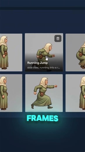 Perfect Jump Animation in 60 Seconds #gamedev #animation