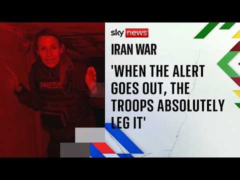 Targeted 28 times a day: British troops under drone and missile fire from Iran