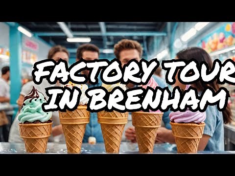 Brenham, Texas - Touring the Blue Bell factory
