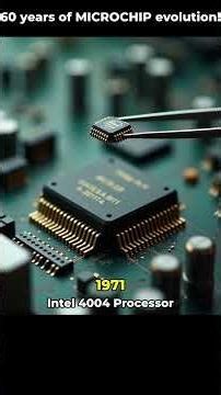 From 1 Chip to 100 BILLION Transistors! 🔬