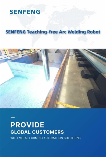 Teach Free Arc Welding Robot Workstation | Working Demonstration