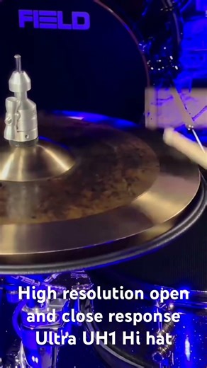 UH 1 Ultra Hi Hat - High Resolution Open & Close response #hihat #drums #edrums #drumrecording