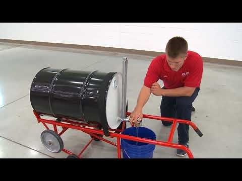 H 4898 Dispensing Drum Truck