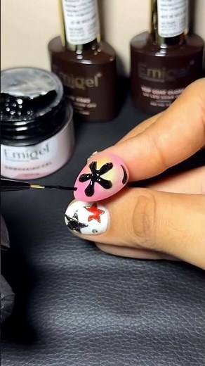 POV: You found the easiest 3D flower nail art #nails #nailinspo #gelnails