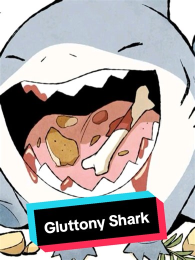 The Hungry Little Shark: A Funny Gluttony Moment