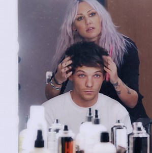 Behind the scenes look at Louis Tomlinson and Steve Aoki's performance of #JustHoldOn at The X Factor final 📽 | SYCO