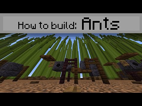 Minecraft | How To Build: Ants