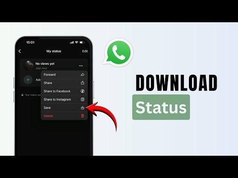 How To Download or Save WhatsApp Status on iPhone (2026) | Save Status Photos & Videos
