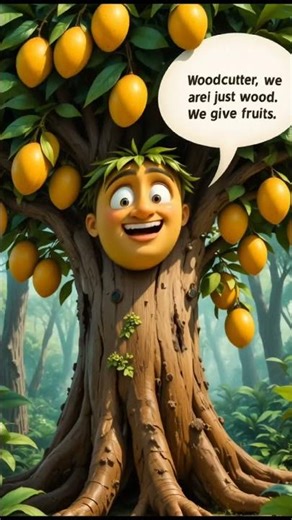 Unity of Trees 🌳 | Inspirational Story #HindiStory #MoralStory #Environment #SaveTrees #Shorts