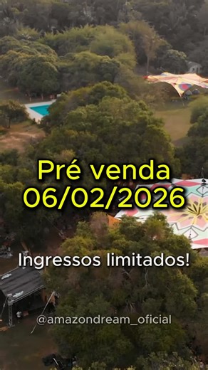 Amazon Dream on Instagram: "A energia já está se movendo… 🗓 Pré-venda: 06/02/2026 🎟 Ingressos limitados 🌿 Amazon Dream — 4ª edição 📍 Junho de 2026 Esteja atento ✨🐆"