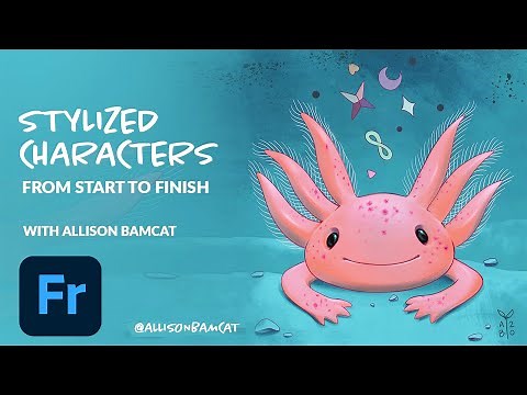Stylized Characters from Start to Finish in Adobe Fresco | Adobe Creative Cloud