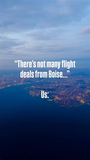 Boise Flight Deals on Instagram: "✈️ Comment “SIGN UP” and we’ll DM you our sign up link so you can subscribe & start traveling the world for less! 🌍💸✨ January was another month with some good flight deals out of Boise!🤩🔥 We’re talking nonstops to Denver & Vegas for under $80 RT, Mesa for ONLY $18 RT, SO many cities in Europe in the $400s RT & many more! 💬 Did you book any of the deals we shared last month? If so, tell us about it! ⬇️ And where are you hoping prices will drop to next?🤞🏻"