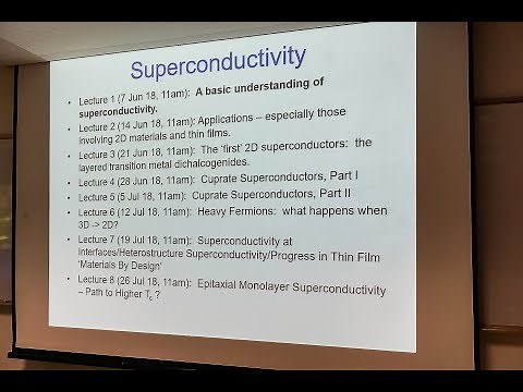 Lecture 1: A Basic Understanding of Superconductivity
