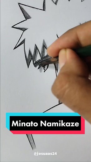 Minato Namikaze Drawing Tutorial