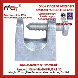 [Hot Item] Heavy Duty Cast Iron H Beam Clamp Quick Locking Pipe Clamp