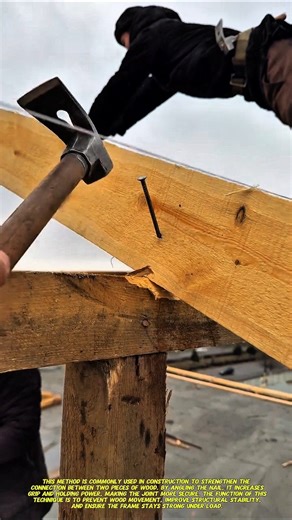 Smart Wood Framing Trick | Nail Placement Technique for Stronger Joints.