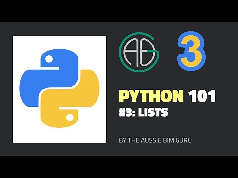 Python 101 #3: Working with Lists