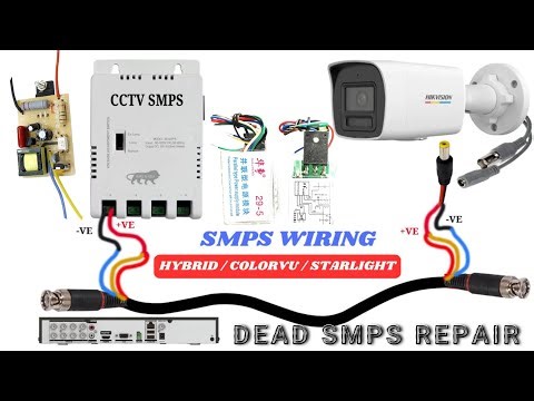 12 V CCTV SMPS POWER SUPPLY COMPLETLY DEAD REPAIR || CCTV Camera SMPS Repair