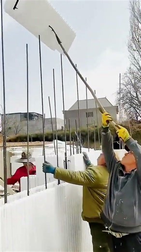Building a House with Styrofoam?! #shorts