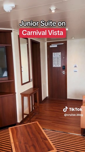 Have you stayed in a Junior Suite on a Carnival cruise? #cruise #cruis...