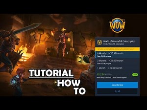 World of Warcraft Retail + Classic Tutorial | How to cancel subscription | How to buy game time!
