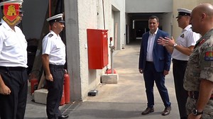 The Minister for Home Affairs and National Security and Law Enforcement, Hon. Dr. Byron Camilleri, paid a visit to the Armed Forces of Malta last week. The visit was held at the various Units of the AFM, including Headquarters AFM, 4 Regiment, Air Wing, and Maritime Squadron, having the Commander of the Armed Forces of Malta, Brigadier Jeffrey Curmi, together with the Deputy Commander, Colonel Mark Mallia, and other AFM Officers and personnel on duty, giving an overview of the roles and duties o