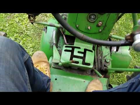 John deere model 60 start up and drive