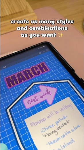 How to Make Text Stickers for your #DigitalPlanner in SECONDS 🤩
