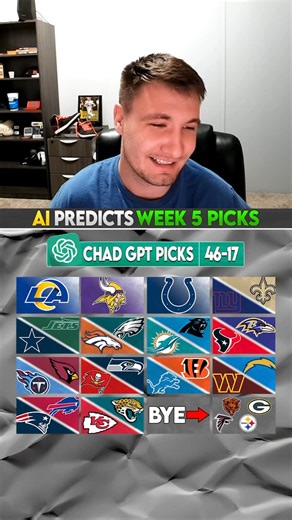 I Know Ball Network | Can Ai (Chat GPT) Predict The Perfect Week 5 NFL Schedule? | Instagram