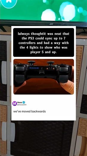 PS3 could sync up to 7 controllers 🔥 #shorts