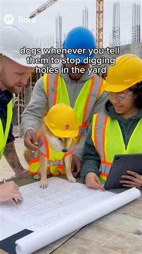 this what i imagine Tory feels like when she's digging 🤣 #AI #funnydogs #dogsofinstagram #dogs | Cody Taurus