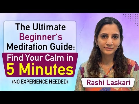 ​The Ultimate Beginner's Meditation Guide: Find Your Calm in 5 Minutes