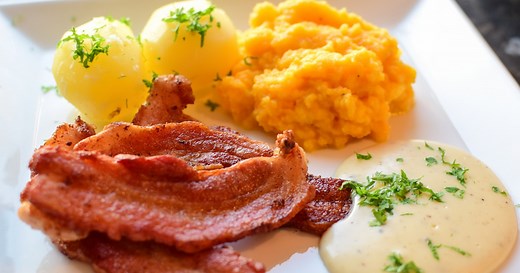 Flesk og duppe - Bestemor sin oppskrift