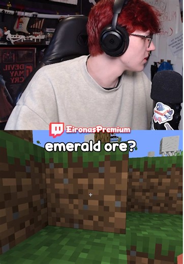 Finding Deepslate Emerald Ore in Minecraft Hardcore