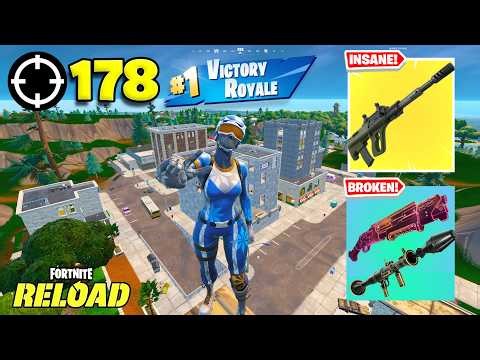 178 Elimination "RANKED RELOAD” Gameplay Wins (Fortnite Chapter 7 PS5 Controller)