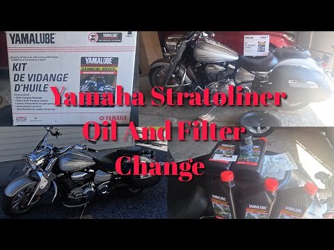 Yamaha Stratoliner/Roadliner Oil and Filter Change