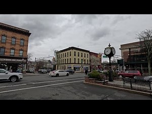 ⁴ᴷ⁶⁰ Walking tour of downtown Madison, New Jersey