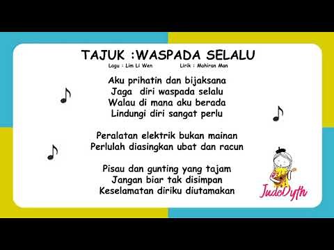 Waspada Selalu ( VOKAL DAN INSTRUMENTAL ) - Pendidikan Muzik Tahun 5